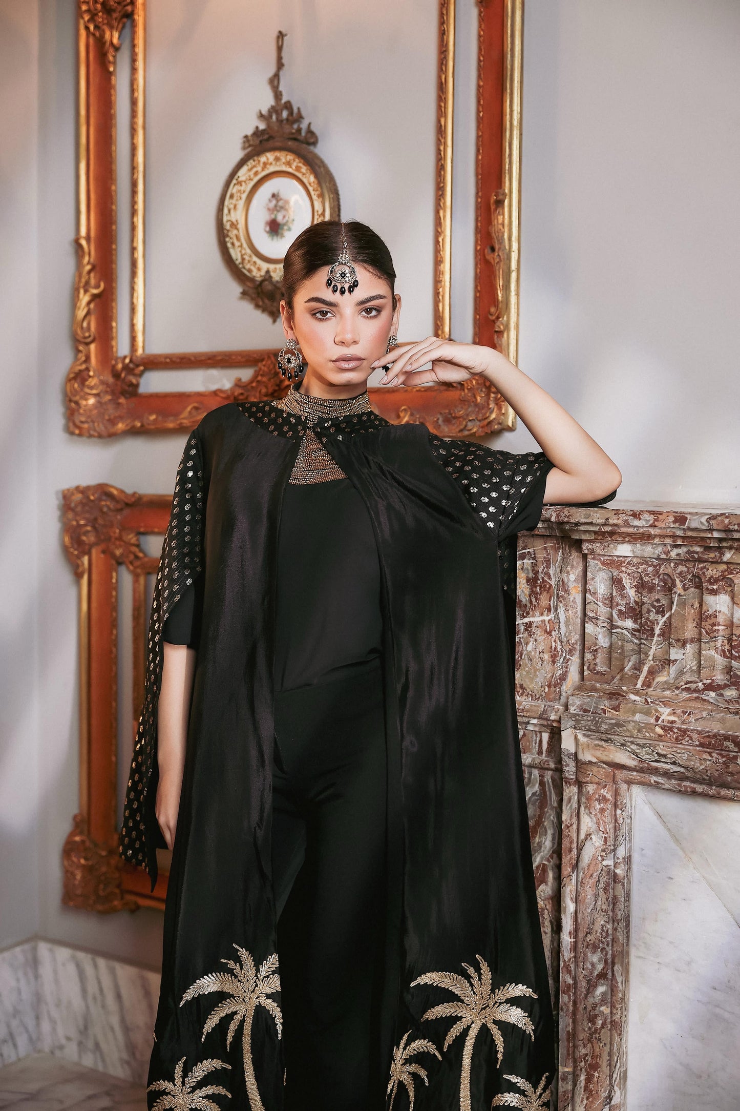 The Palm luxury kaftan