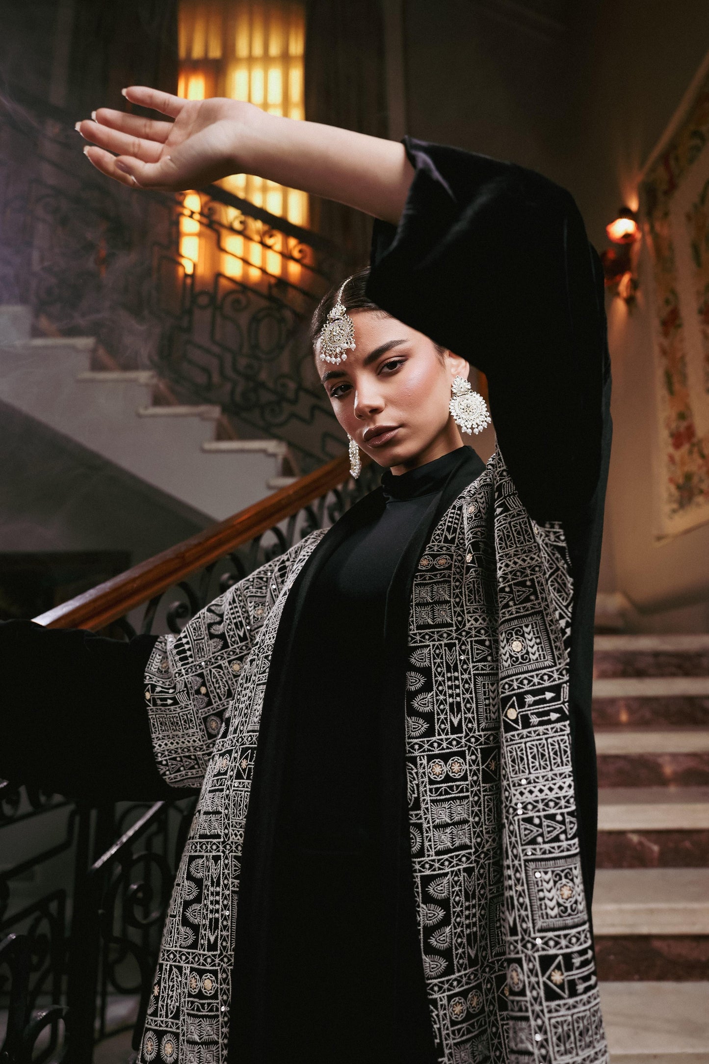 Indian charm kaftan