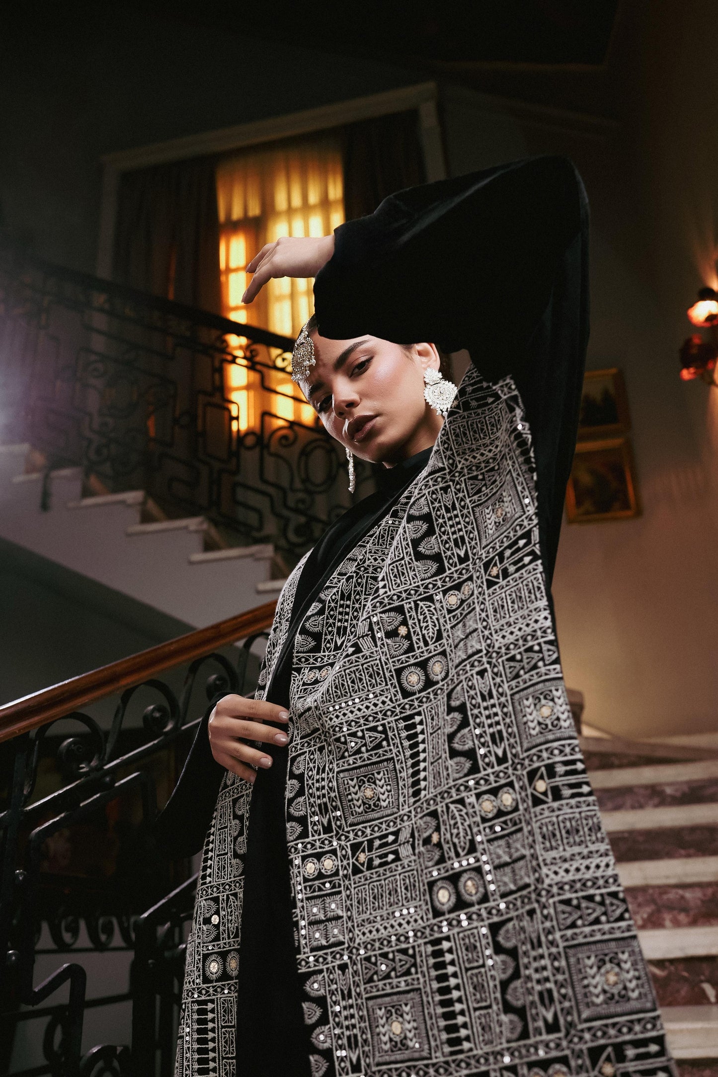 Indian charm kaftan