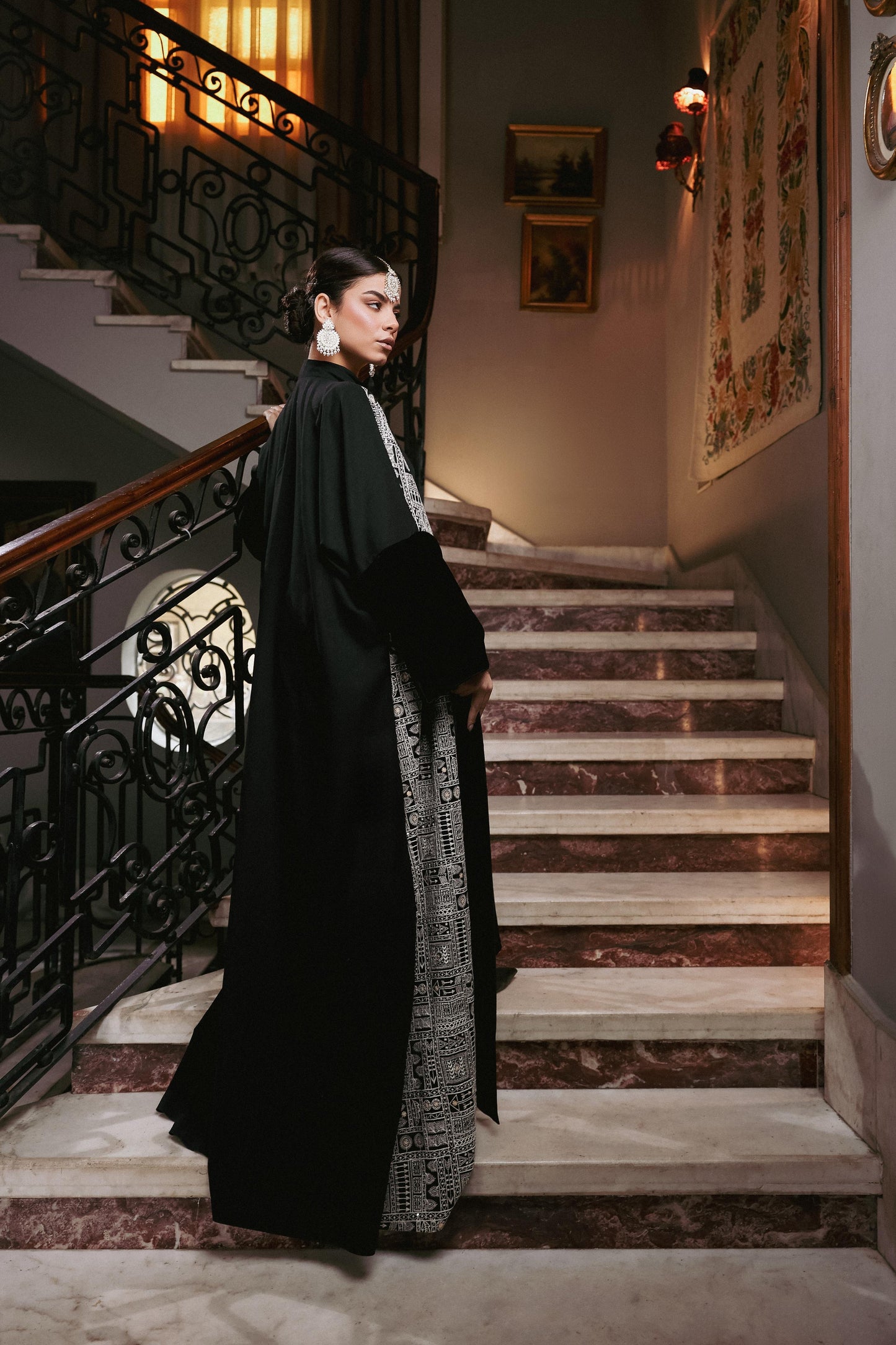 Indian charm kaftan