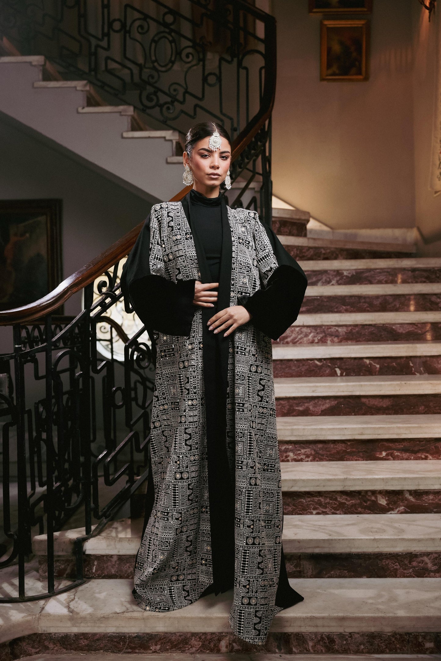Indian charm kaftan