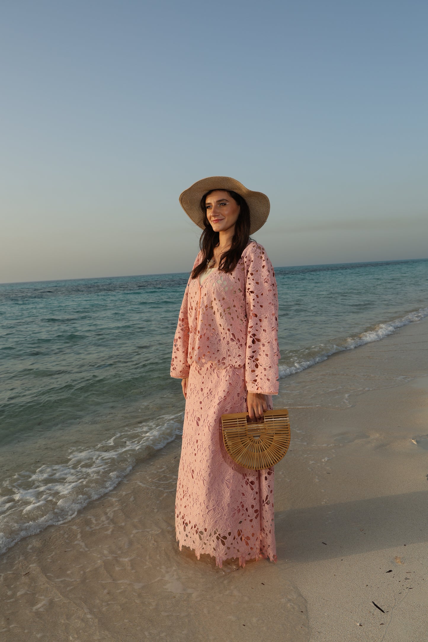 Gebur powder pink blouse