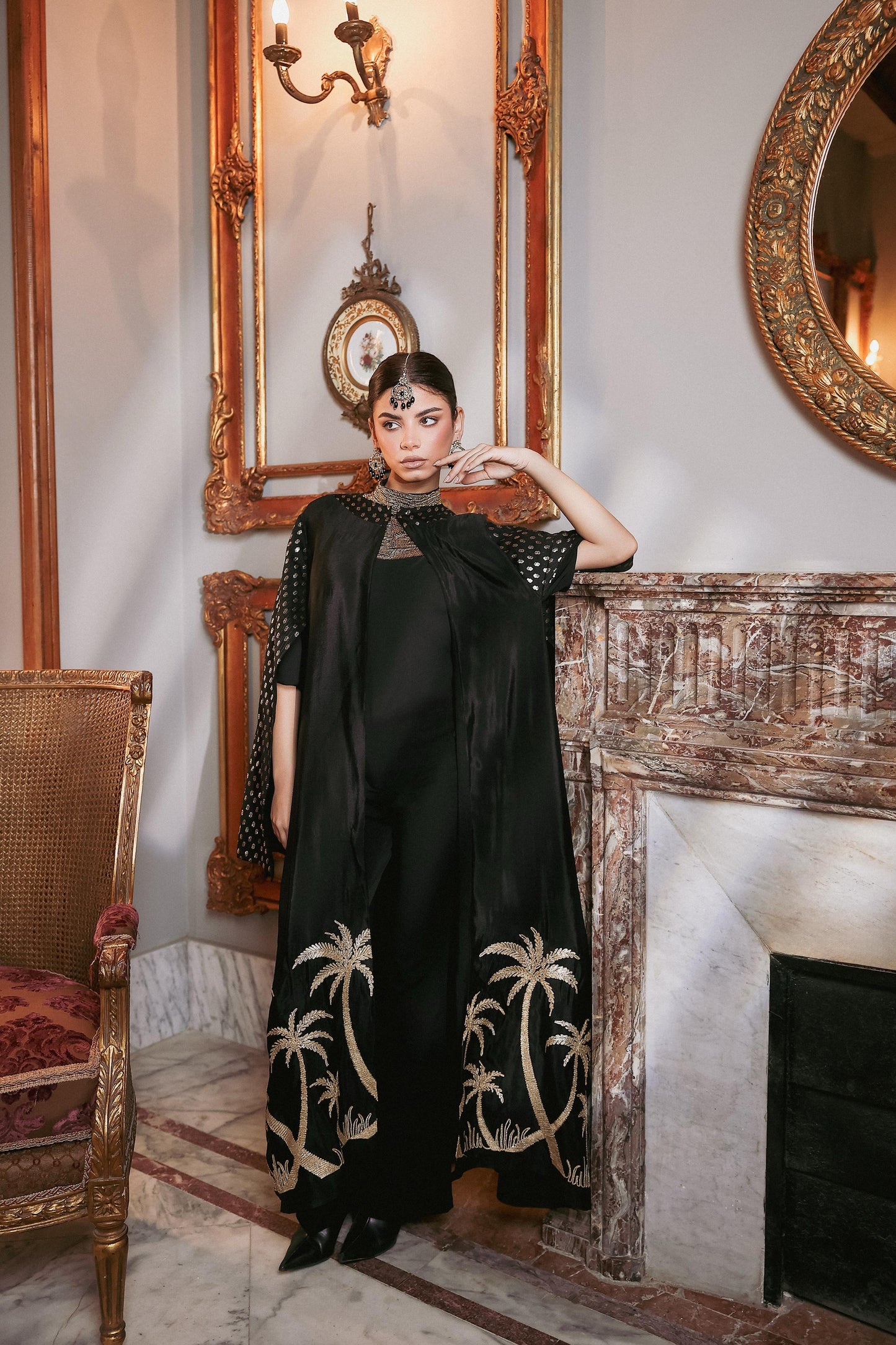 The Palm luxury kaftan