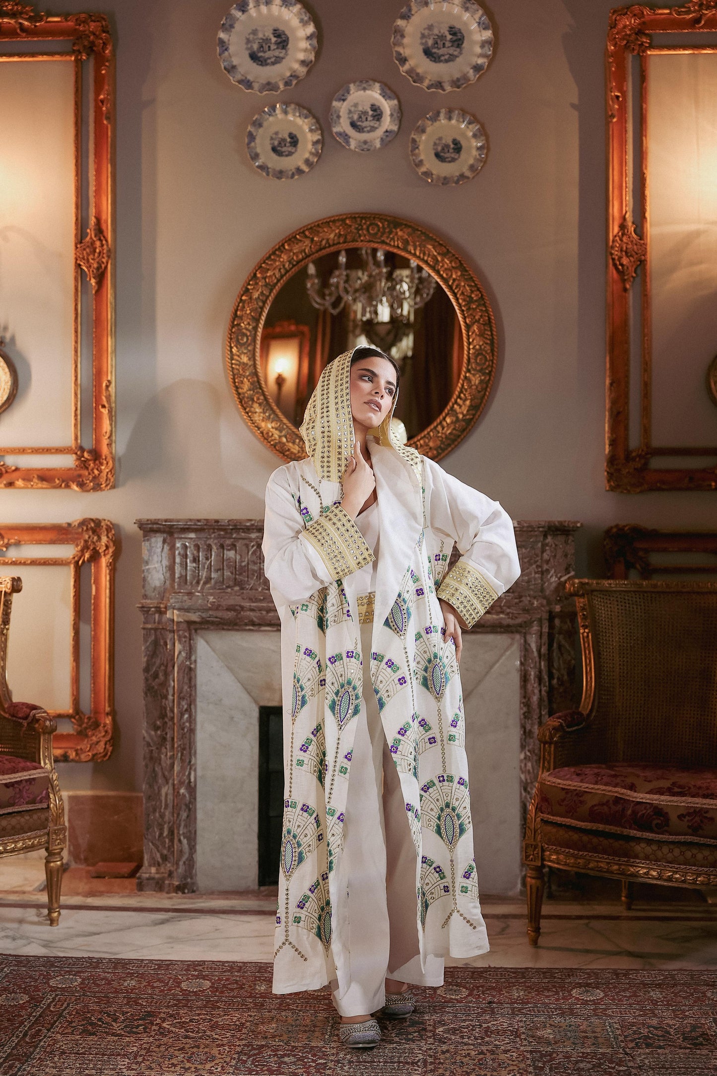 Lotus embrace kaftan