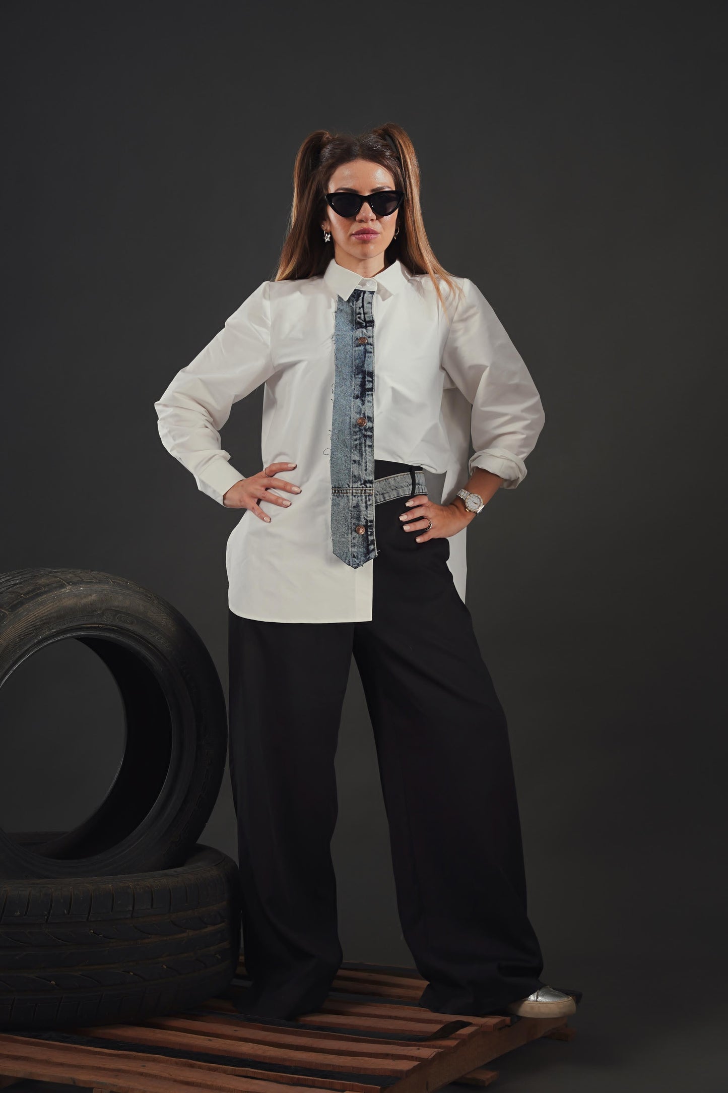 Tie shirt