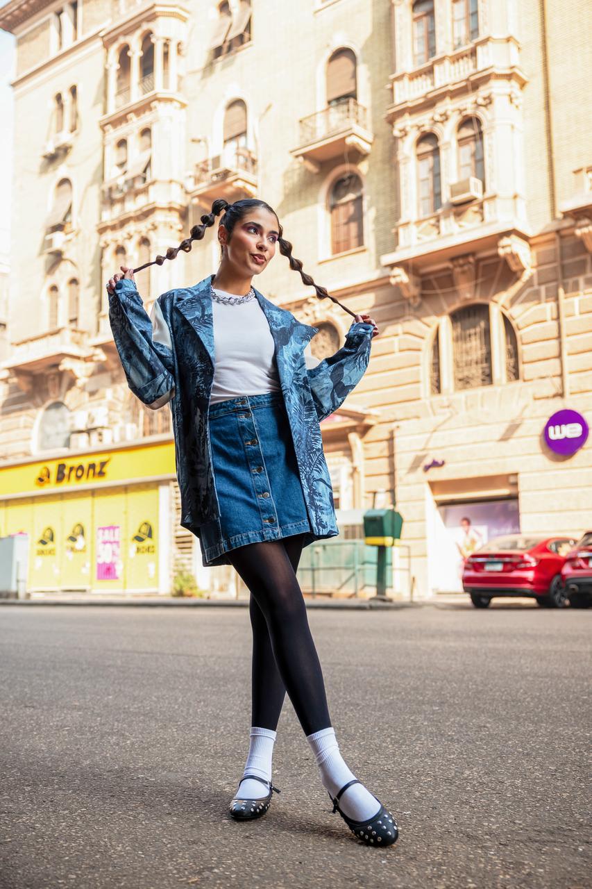 Blue waves jacket