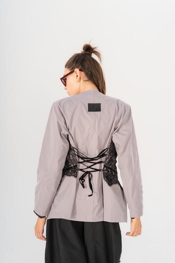 Vienna lacework blazer