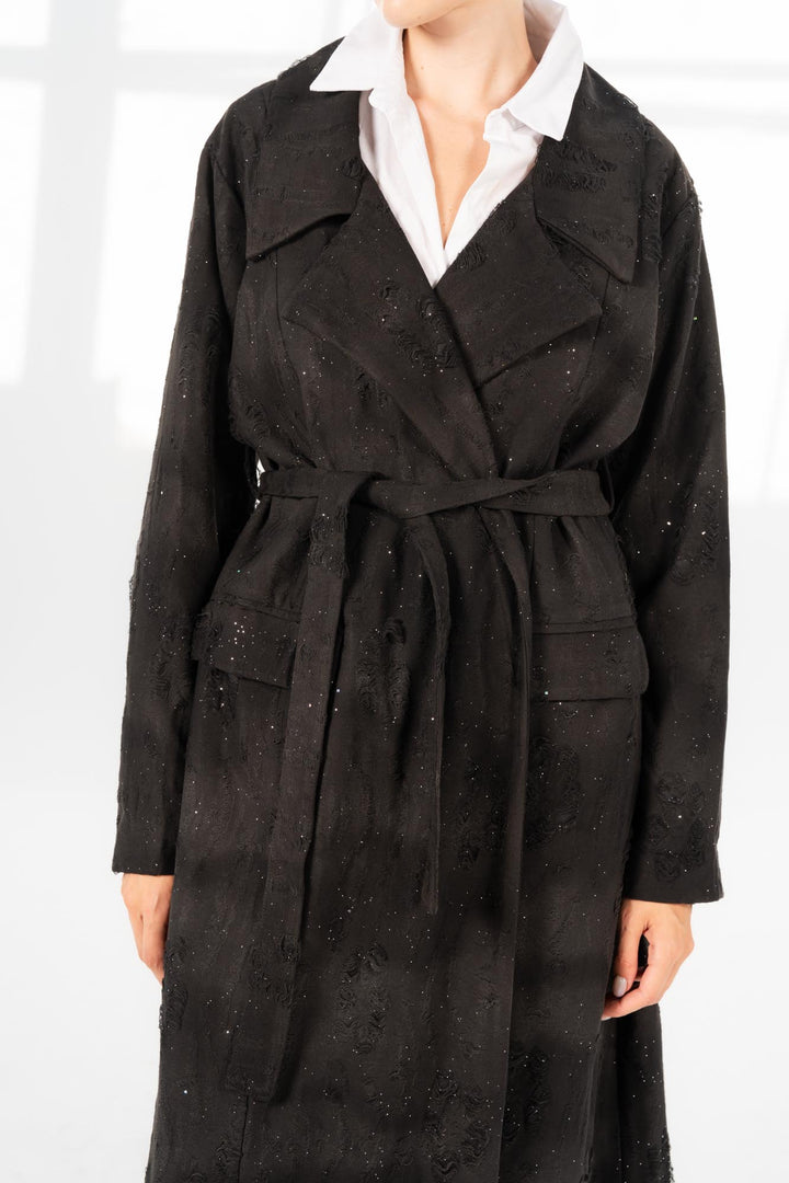 Black monaco luster coat