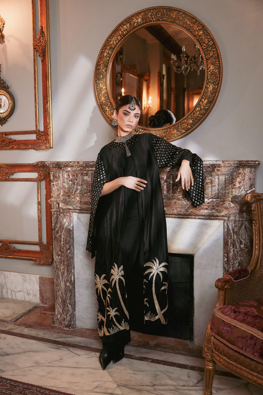 The Palm luxury kaftan