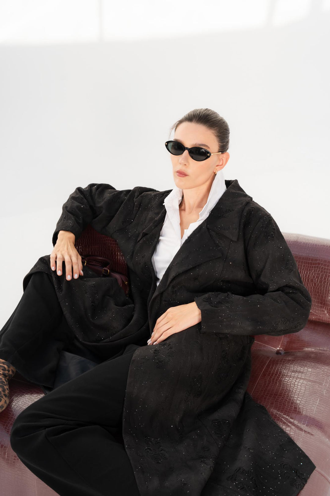Black monaco luster coat