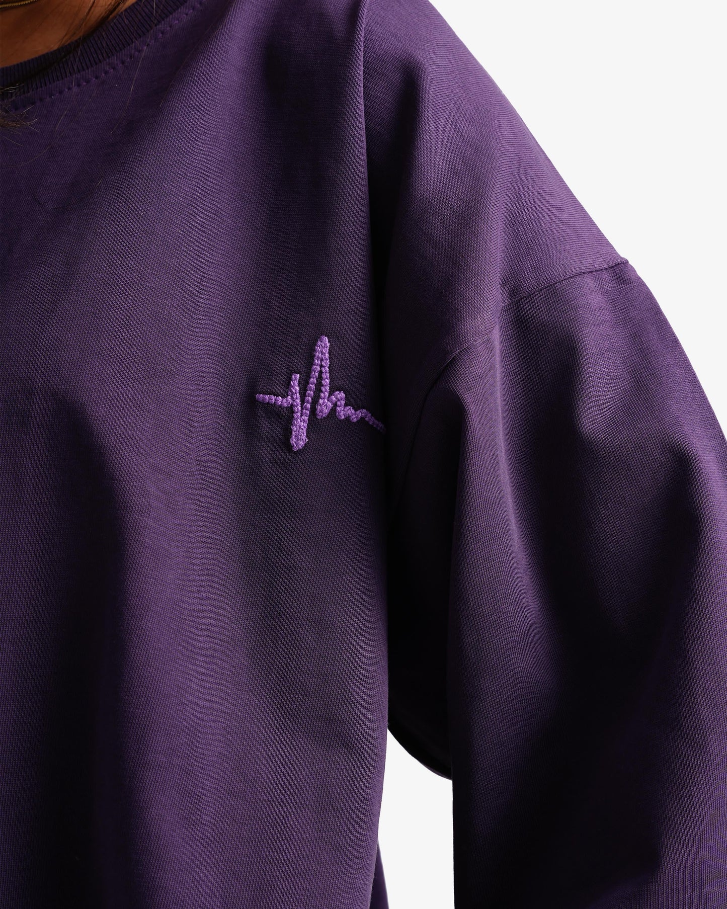 The Unisex Chillfit Tee In Dark Purple