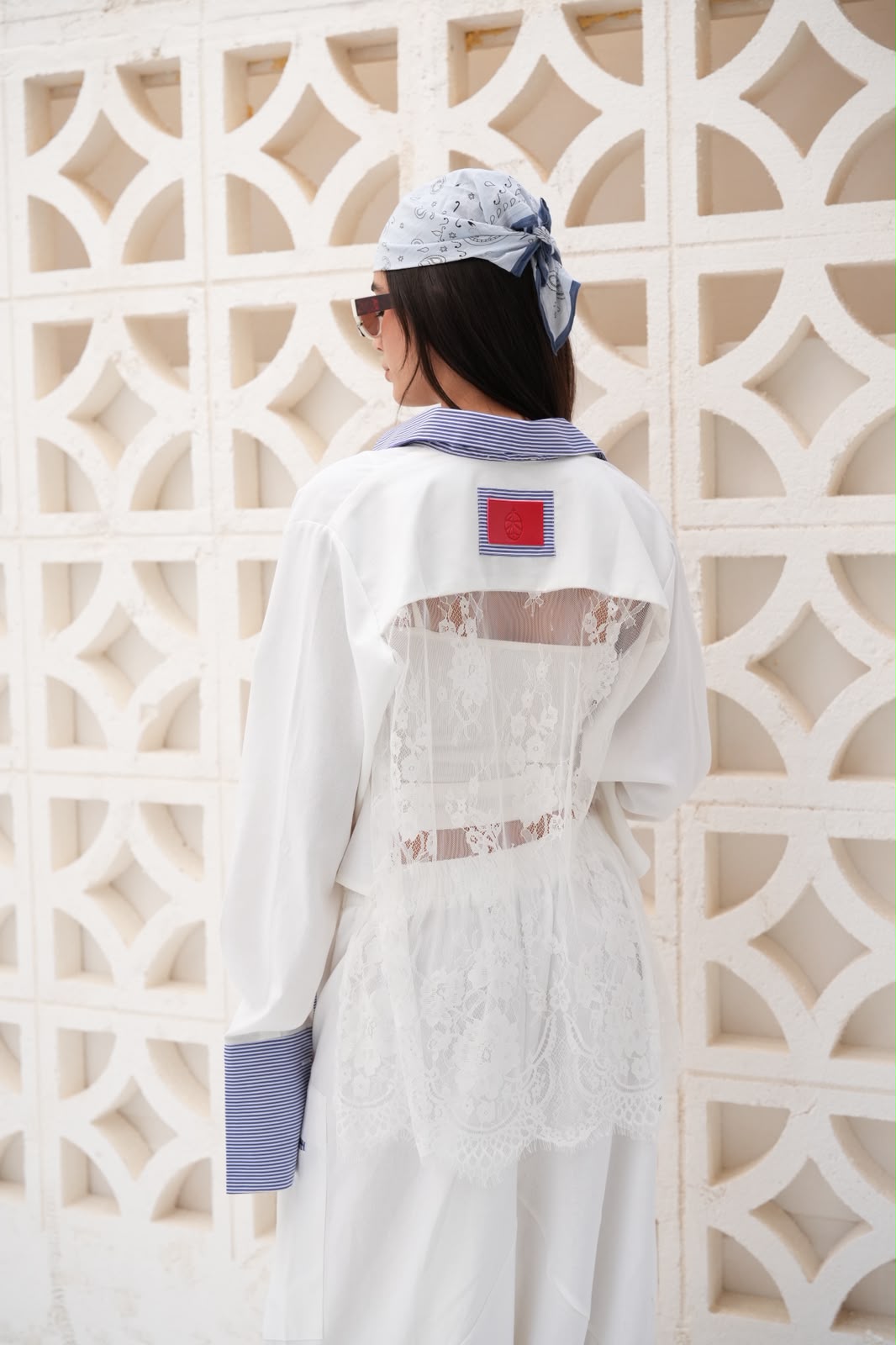 White Reviera set