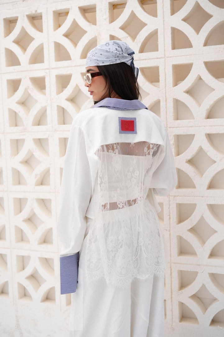 White Reviera set