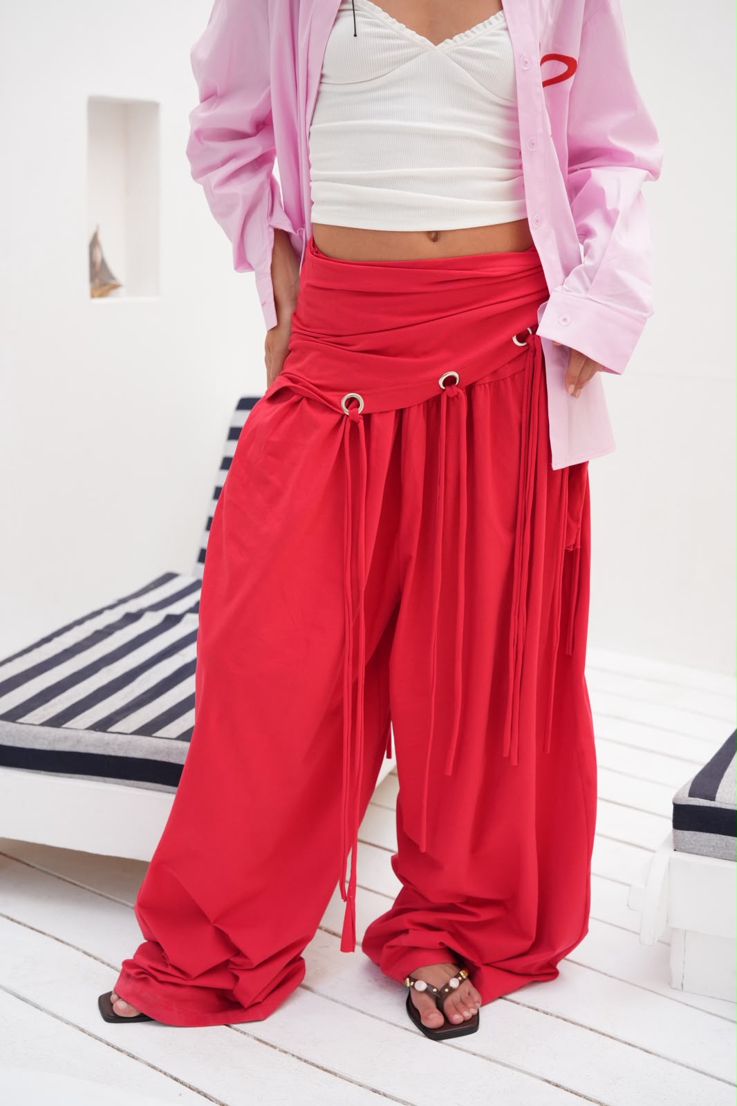 Red Luna pants