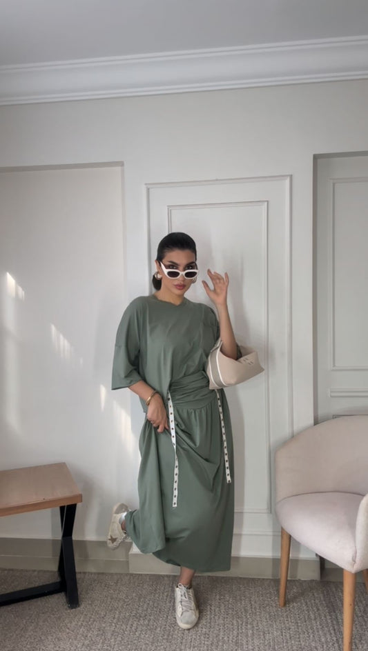 The Mint Skirt Set