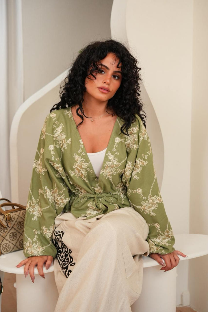 Flora blouse