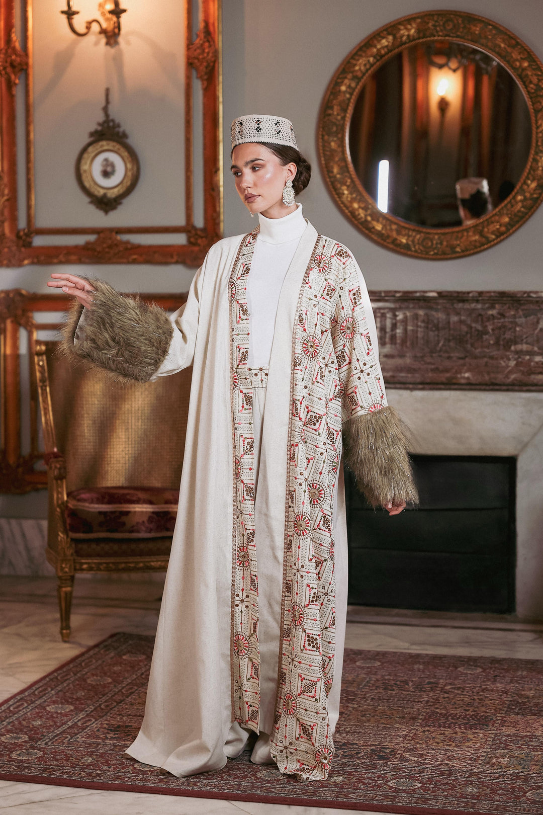 Glimmering Aurora Kaftan