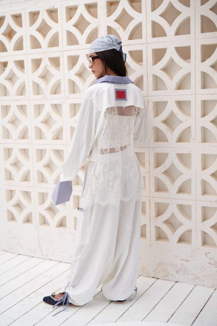 White Reviera set