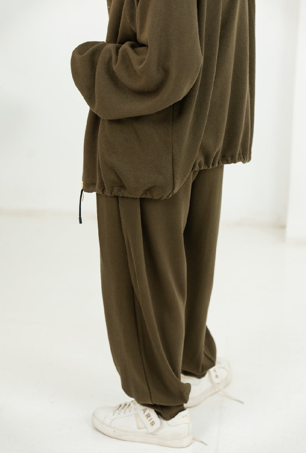 Serra Olive Tricot Set