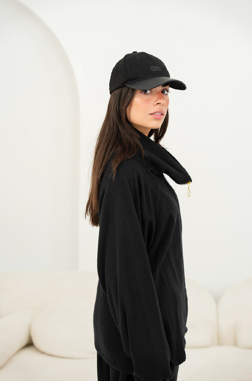 Serra Black Tricot Set