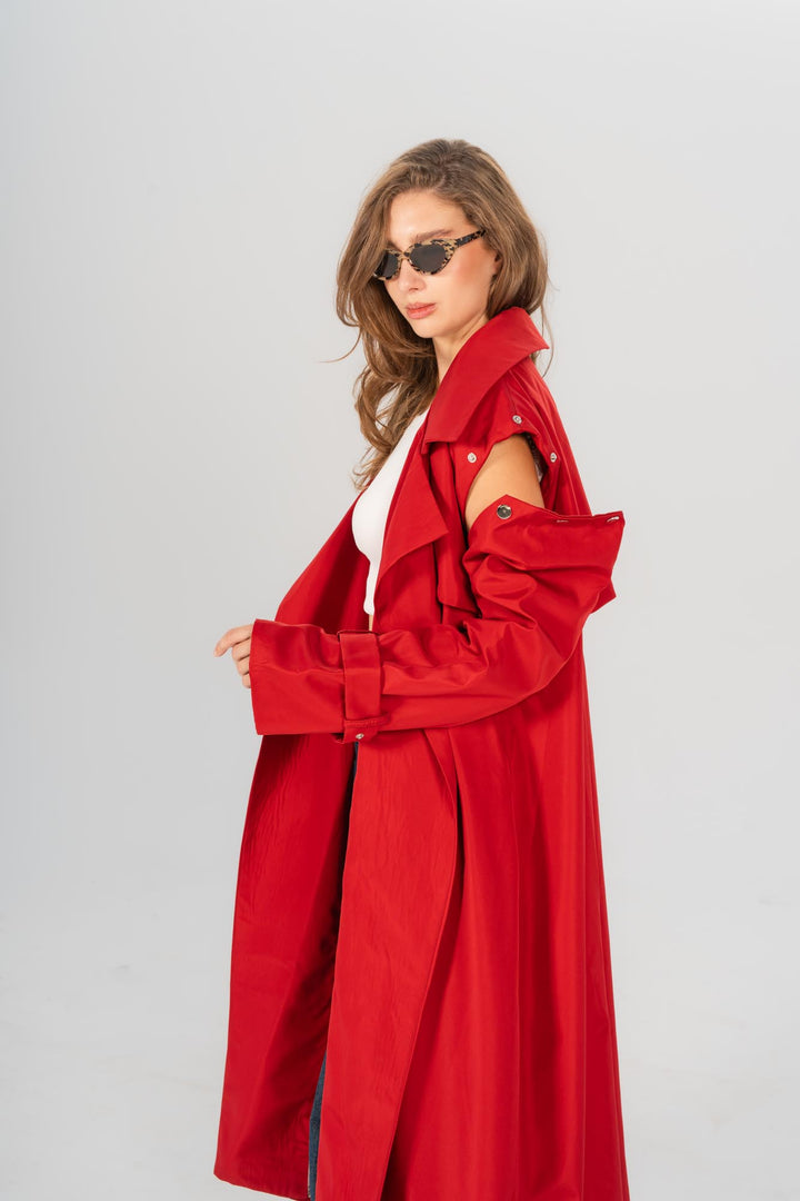 Paris buttoned up coat