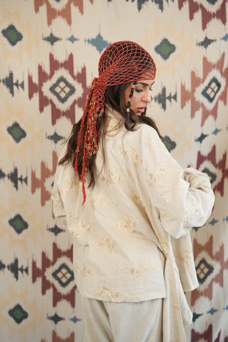 Cole shawl blazer