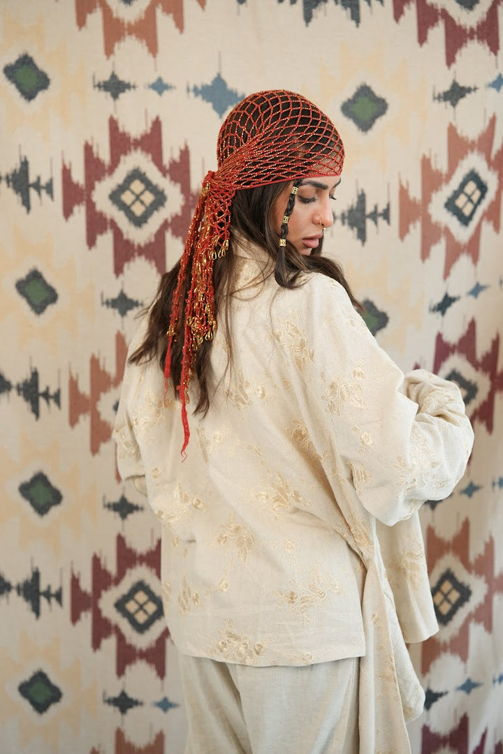 Cole shawl blazer