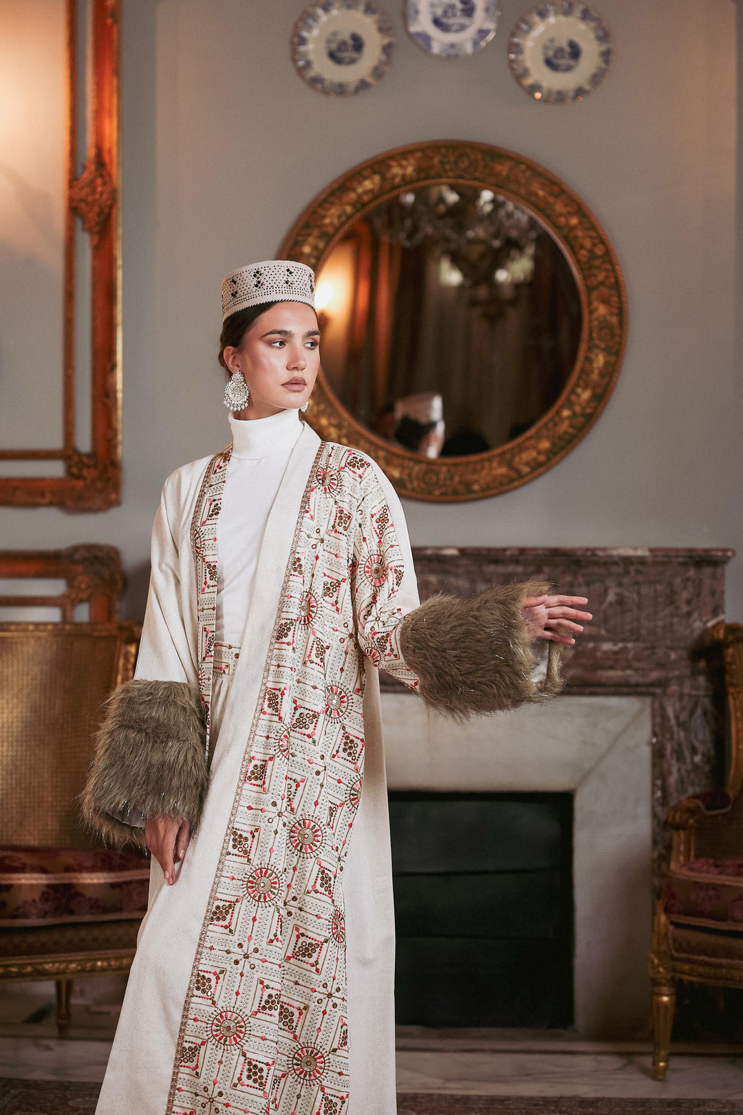 Glimmering Aurora Kaftan