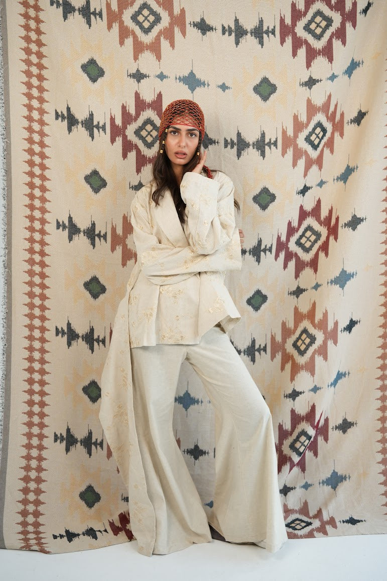 Cole shawl blazer