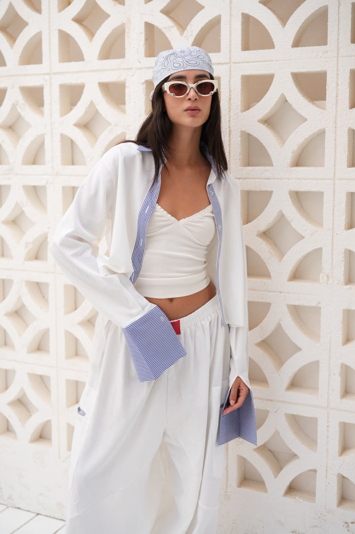 White Reviera set