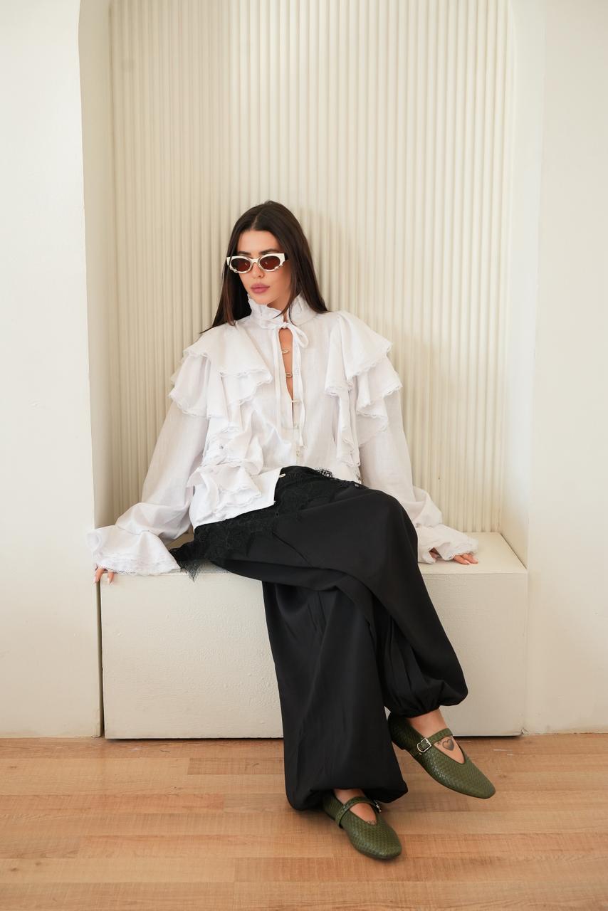 Volant blouse