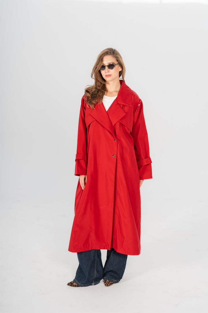 Paris buttoned up coat