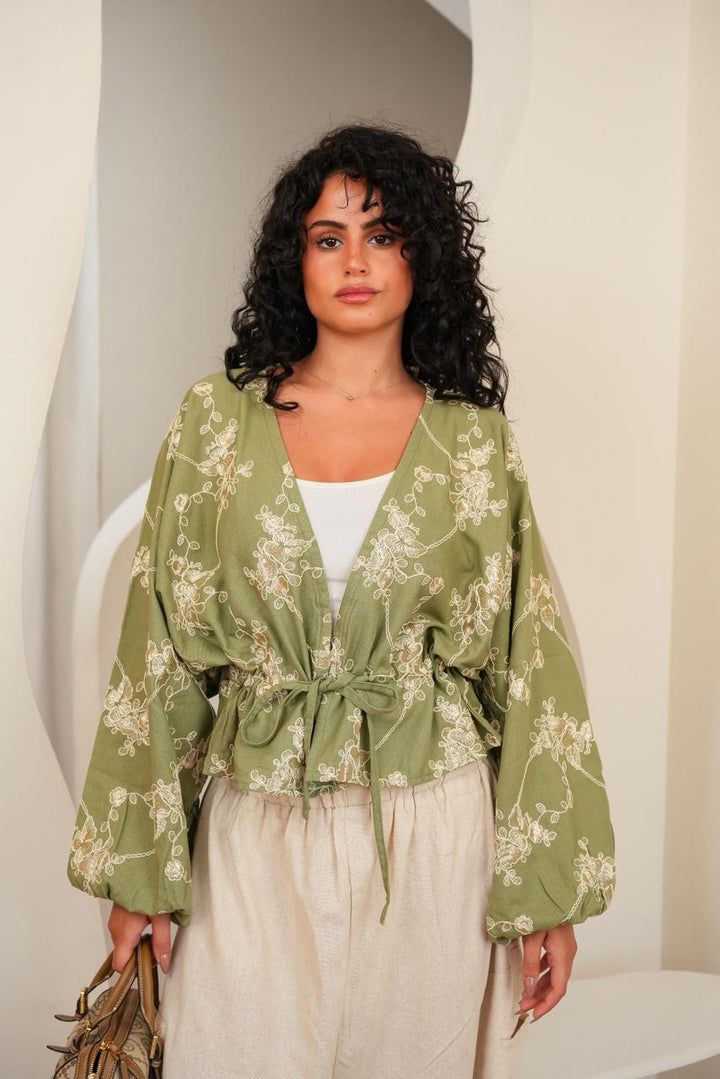 Flora blouse