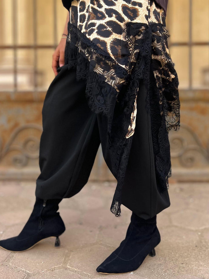 Leopard Dantelle Skirt Extension