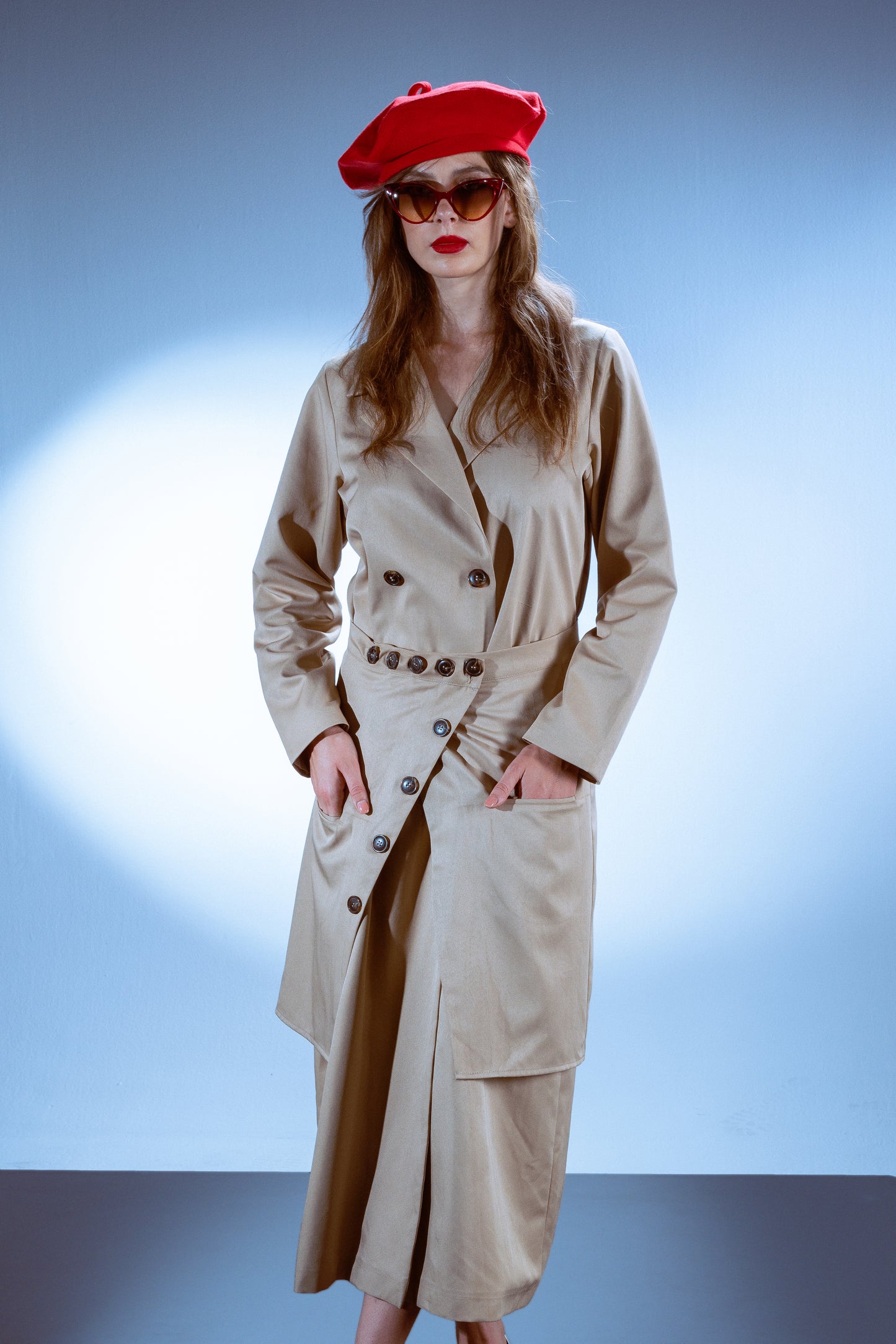 Avant Garde Buttoned Coat