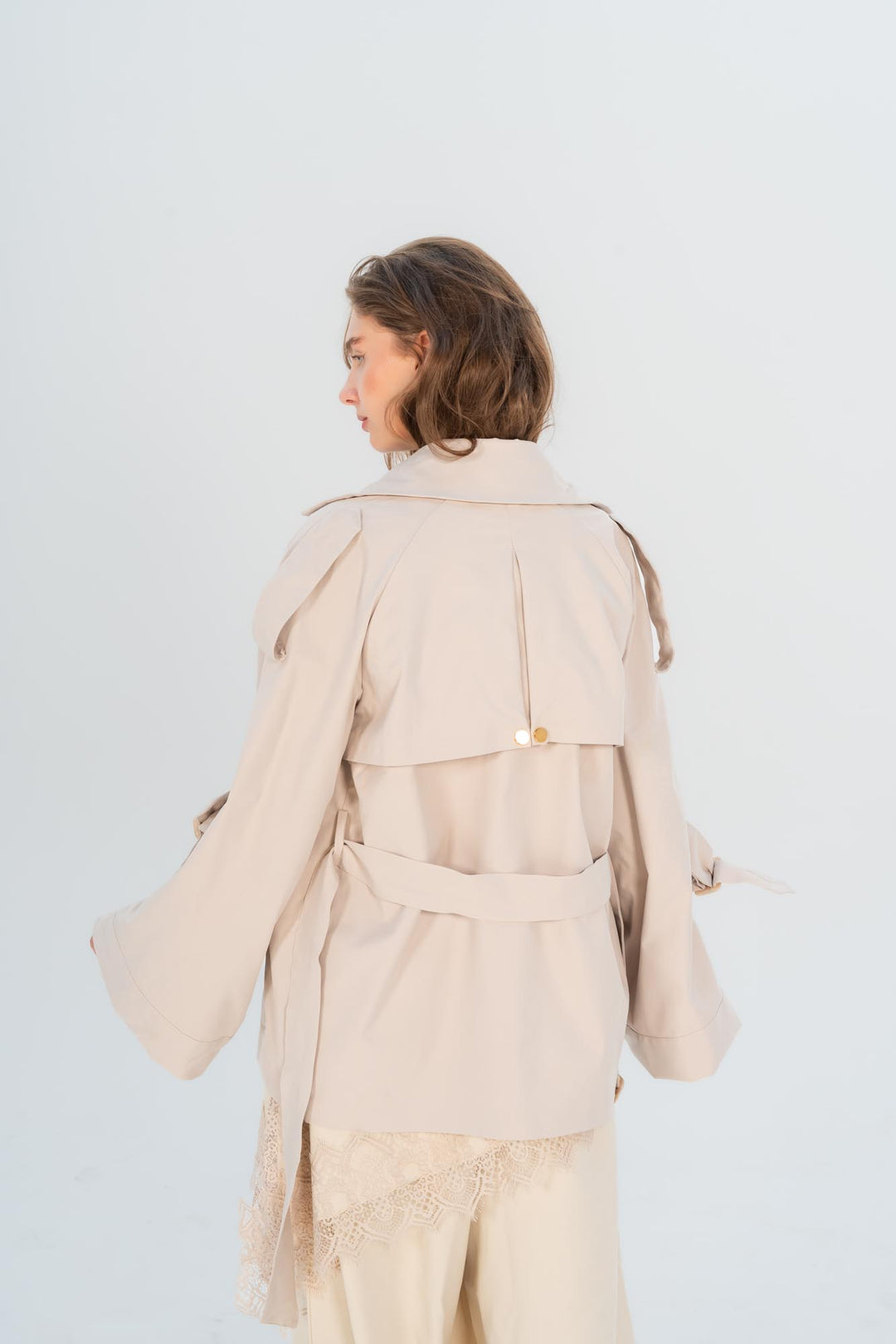 London split-sleeve jacket