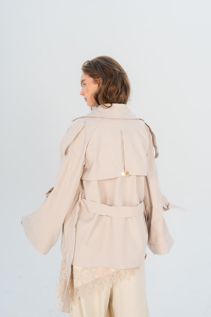 London split-sleeve jacket