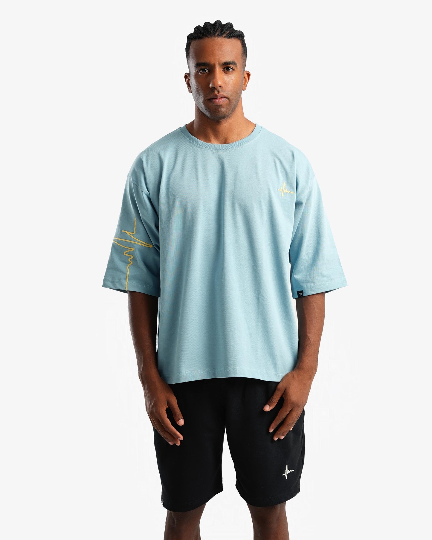 The Unisex Chillfit Tee in chill blue