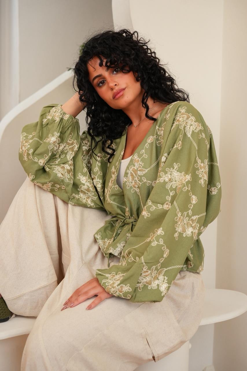 Flora blouse