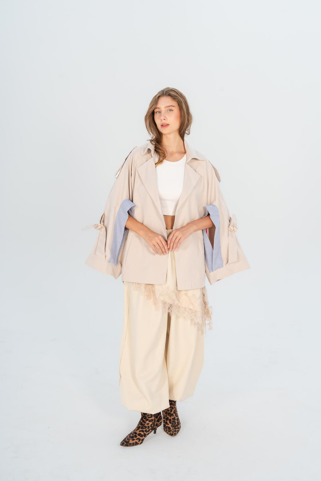 London split-sleeve jacket