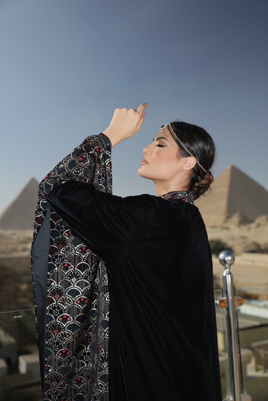 Whisper of infinity kaftan