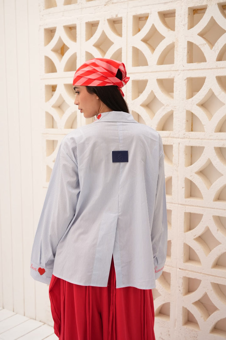 Xoxo embroidered shirt