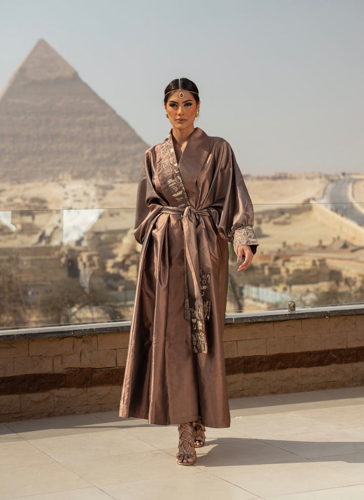 Nude Motif kaftan